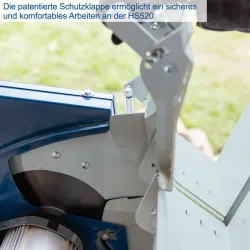 Wippsäge HS520 scheppach Wippkreissäge 385 153