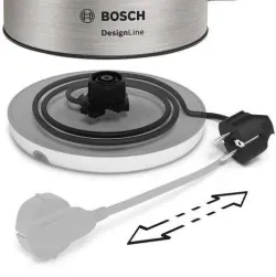 BOSCH Wasserkocher TWK4P440 DesignLine Edelstahl 10211 2738
