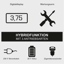 Hybrid-Kompressor C-HYC360BE-X Scheppach 25518 7877
