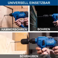 Akku-Bohrhammer C-RHD130-X Scheppach 4046664281122