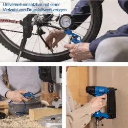 Kompressor HC35V Scheppach ölfrei & wartungsarm 17968 5561