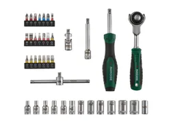 PARKSIDE® Steckschlüssel-Satz mit Schwenkkopf-Ratsche Roto Set 31473 9486