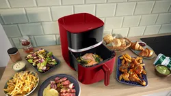 BOSCH Air Fryer Serie 4 MAF462R0 Deep red 35311 10621