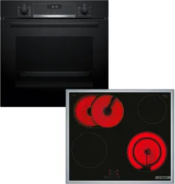 BOSCH Backofen-Set HBD631CS62 4242005498215
