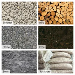 Dumper RD300-BE Scheppach Black 25251 7787