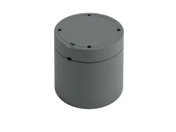 PARKSIDE® Bristol Pflanztopf mit Untersetzer Anthrazit 4052916530801