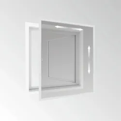 Rahmen Fenster Flexi Fit Weiß 9003117043039