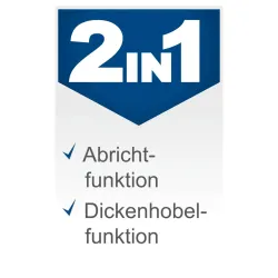 Abricht- und Dickenhobelmaschine HMS1250 Scheppach 4046664223221