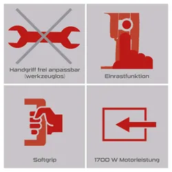 Abbruchhammer PX-AB-55 Practixx inkl. Koffer 30409 9173