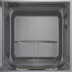 BOSCH Einbau-Mikrowelle Silber-Schwarz 37600 11497