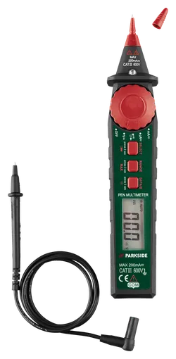 PARKSIDE® Zangenamperemeter PZM 2 B4 und Stift-Multimeter PSM 2 B4 27039 8291