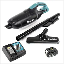 Makita Akku-Handstaubsauger DCL 182 RT1 B Schwarz 4250559933816