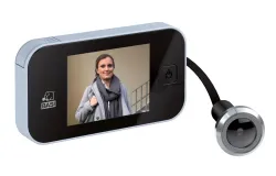 TS 710 Digitaler Türspion Silber 4026434101003