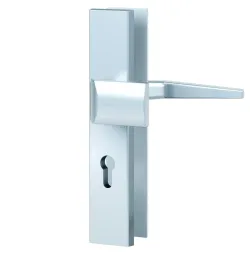VMS - ES0 Vollmaterial Schutzbeschlag Typ 7900-0101 Alu Silber 4026434105735