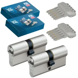 BASI Schließzylinder 2er SET V50 Gleichschließend 12679 3193