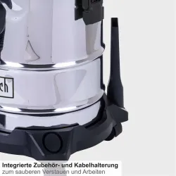 Nass- Trockensauger WDV20-BE Scheppach 25480 7857