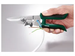 PARKSIDE® Multi-Abisolierzange / Kabelschere (Kabelschere 205 mm) 21242 6360