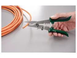 PARKSIDE® Multi-Abisolierzange / Kabelschere (Kabelschere 205 mm) 21243 6360