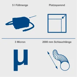 Absauganlage HD2P Scheppach Kunststoffgehäuse 2734 652