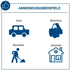 Absauganlage HD2P Scheppach Kunststoffgehäuse 2732 652