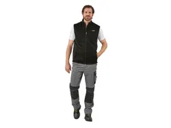 PARKSIDE® Herren-Strickfleece-Weste Schwarz L (52/54) 4052916698419