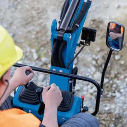 Benzin Mini Bagger EXC815 Scheppach 36692 11105