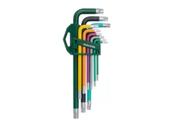 PARKSIDE® Präzisionswerkzeug- und Stiftschlüssel-Sets Torx-Schlüssel 9tlg. 4052916370285
