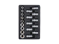 PARKSIDE Steckschlüsselsatz mit Teleskopratsche 28057 8541