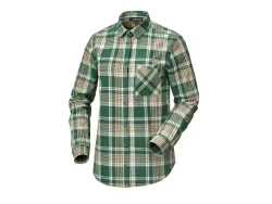PARKSIDE® Damen Flanell Bluse grün/beige/weiß 46 4052916255032