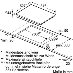Bosch Autarkes Kochfeld PKM875DP1D Serie 8 11582 1437