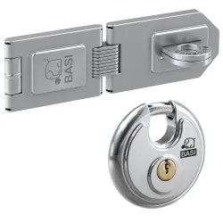 BASI Sicherheits-Stallriegel Sicherheitsüberfalle 1 Gelenk 4026434448962