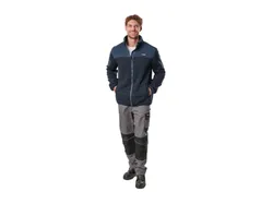 PARKSIDE® Herren Jacke Strickfleece Teddyfutter Marine Schwarz 4052916902042