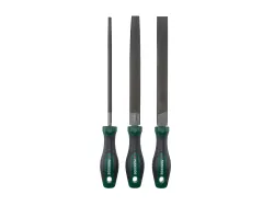 PARKSIDE® Feilen-Set / Raspel-Set / Drahtbürsten-Set / Stechbeitel-Set, 3-teilig 15870 4072