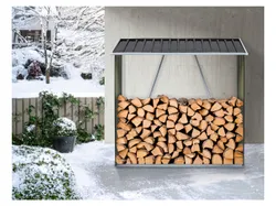 PARKSIDE® Kaminholzregal witterungsbeständig 26026 8004