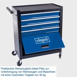 Werkstattwagen TW1300 Scheppach leer 591 193