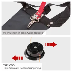 Benzin Multigartengerät MTC42-5P Scheppach 669 209