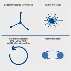 Tischbohrmaschine DP16VLS Scheppach 32879 8264