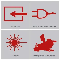 Kapp-Zugsäge PX-KZS-305PA Practixx mit Laser und Softstart 1391 356