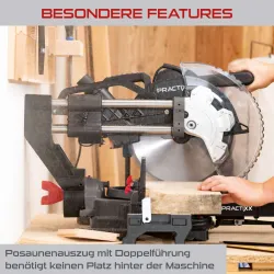 Kapp-Zugsäge PX-KZS-305PA Practixx mit Laser und Softstart 1392 356