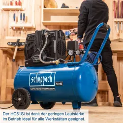 Kompressor HC51Si scheppach 3393 800