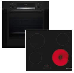 BOSCH Backofen-Set Dampfbackofen Teleskopauszug Glaskeramikkochfeld 4262429946154