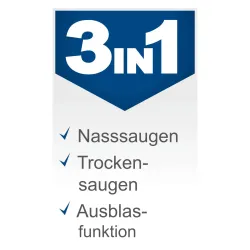 Elektro Nass-/Trockensauger VC30v2 Scheppach 20438 6133