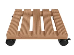 PARKSIDE® Pflanzenroller mit 2 Feststellern Holz natur 27134 8319