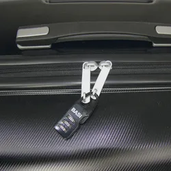 Kofferschloss KS 615 Alu schwarz 4026434145984