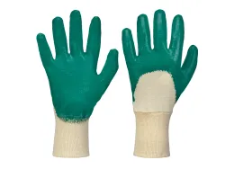 PARKSIDE® Gartenhandschuhe Nitril/weiß/grün, 9 4052916183335