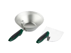 PARKSIDE® Gipserpfanne und -kelle/Mörtelbrett ergonomisch geformtem Griff 4052916578704
