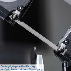 Metallbandsäge MBS1200 Scheppach Vario-Speed mit Arbeitstisch & LED 1155 310