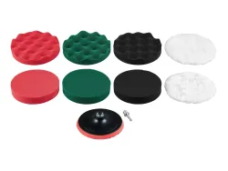 PARKSIDE® Polieraufsatz und -schwamm Set 10-teilig 4052916188873
