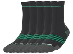 PARKSIDE® Herren Arbeitssocken Schwarz 4054599114200