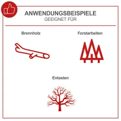 Benzin-Kettensäge PCS56 Scheppach ProCut 20" / 51 cm 4046664221647